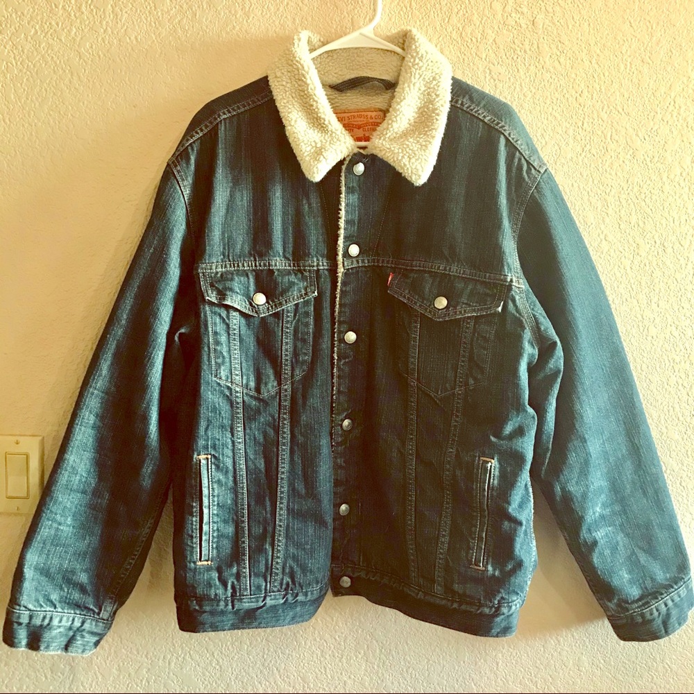 Levi Sherpa lined Jacket